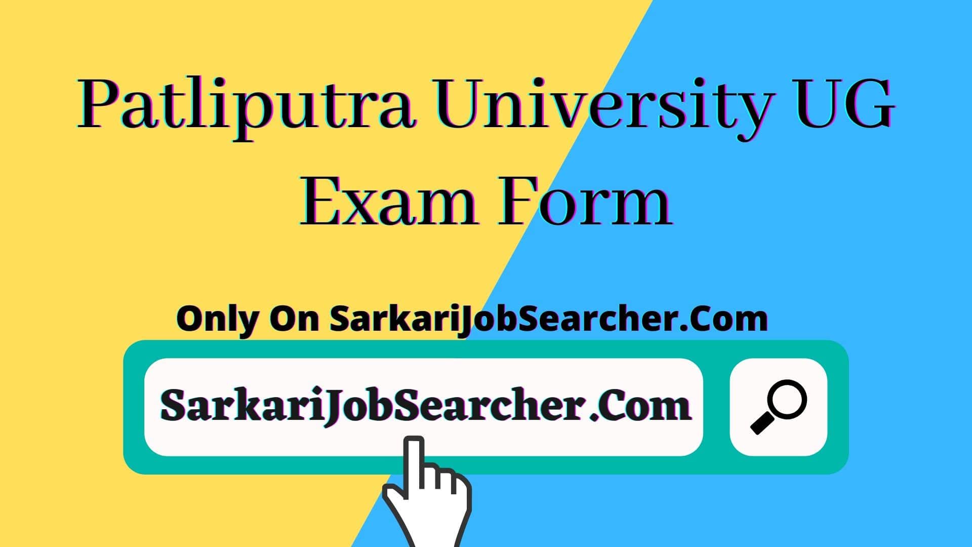 Patliputra University UG Exam Form
