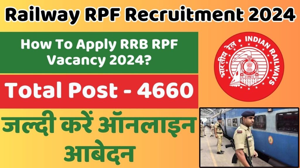 RRB Railway RPF Recruitment 2024 Apply Now